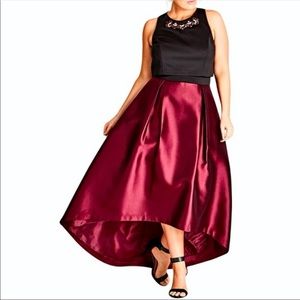 Beautiful high low semi-formal dress